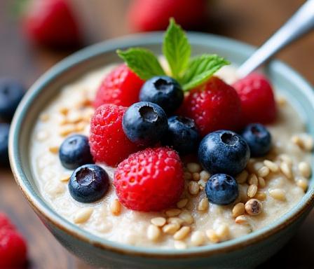 Doručak za kontrolu šećera - ovsena kaša sa bobičastim voćem
